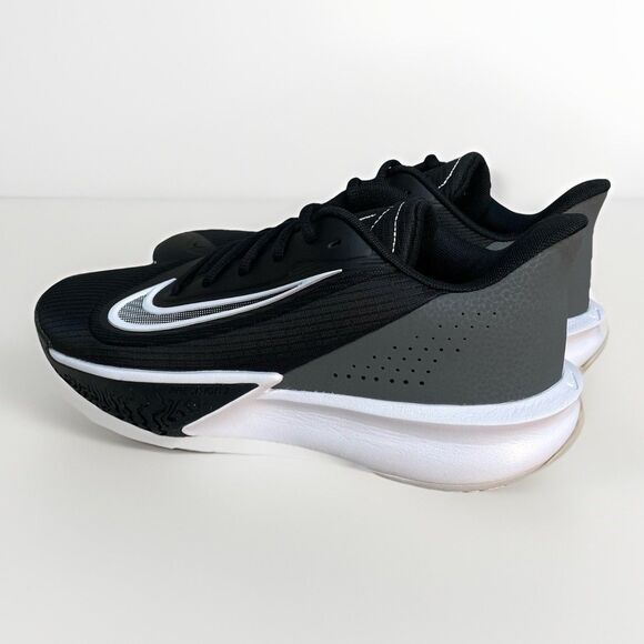 Nike Precision 7 (Men 8 Women 9.5) FN4322-005 Basketball Shoes Black Gray White main image 9
